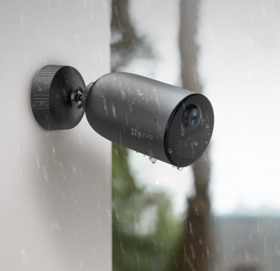 Câmera externa Smart Cam IA resistente à chuva