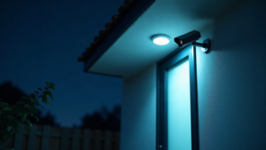 Visão noturna de câmera: infravermelho, luz branca e teste real