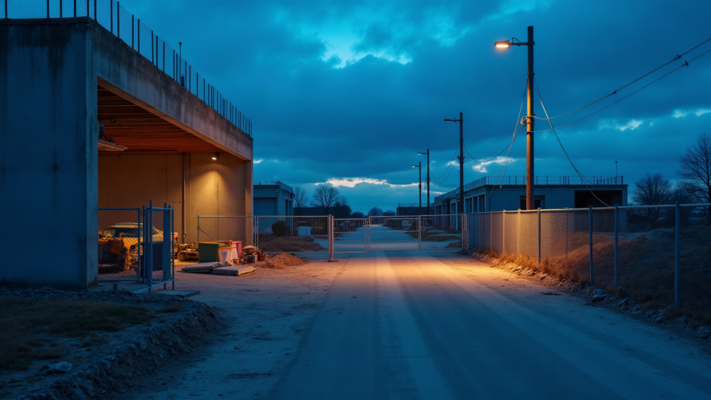 Segurança em obra: como prevenir furtos à noite