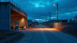 Segurança em obra: como prevenir furtos à noite